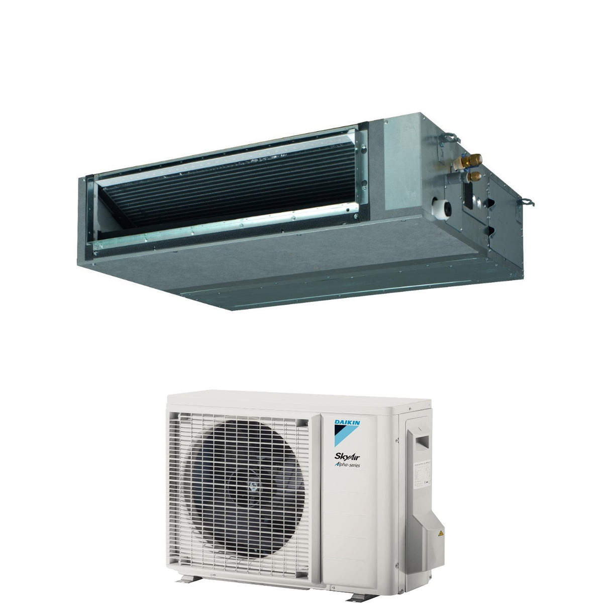 daikin climatizzatore condizionatore daikin bluevolution canalizzato media prevalenza 18000 btu fba50a rzag50a monofase r 32 wi fi optional