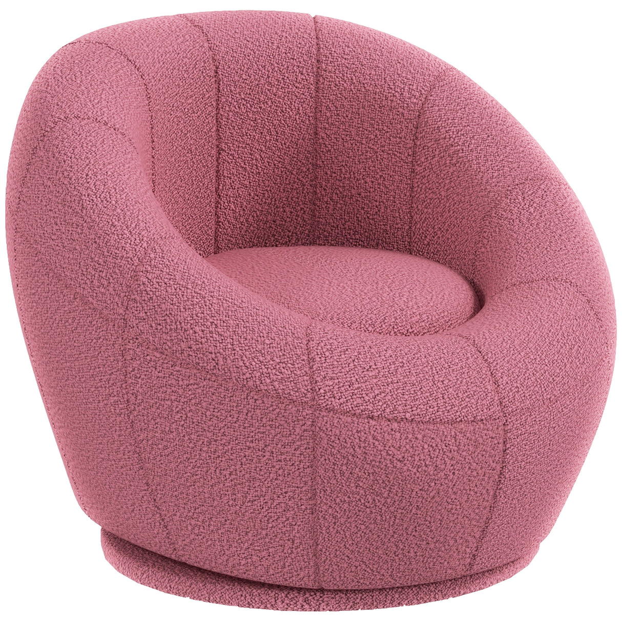 easycomfort easycomfort poltroncina mini moderna in peluche con imbottitura spessa 60x56x48cm rosa