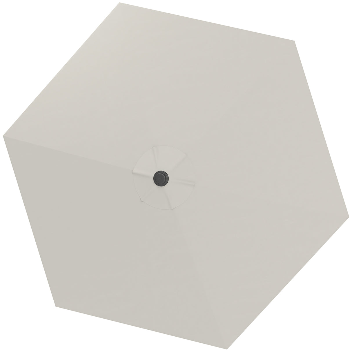 easycomfort easycomfort telo di ricambio per ombrellone 3 m con prese daria per telai in legno e acciaio crema