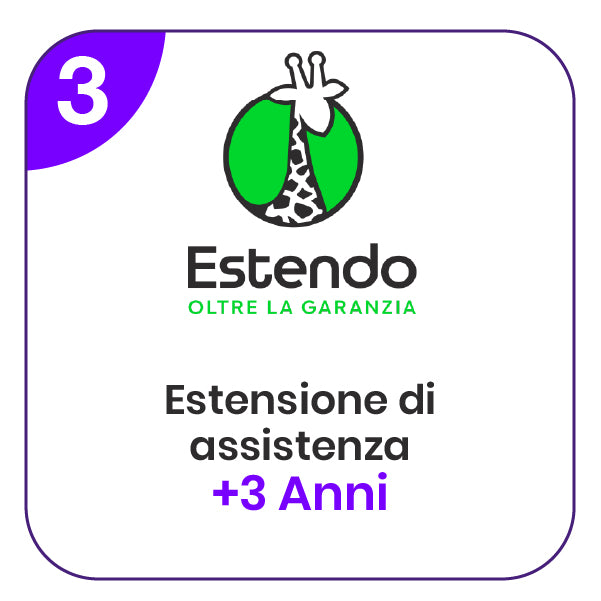 estendo estensione di assistenza longlife care clima 3 da 100001 a 2000 ean 8050624406155