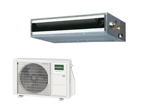 fujitsu climatizzatore condizionatore fujitsu inverter canalizzato canalizzabile bassa prevalenza serie kl 18000 btu arxg18kllap r 32 classe aa comando escluso