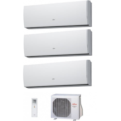 fujitsu trial split parete inverter serie slide lu 9_9_12 con aoyg18lac3 9000_9000_12000