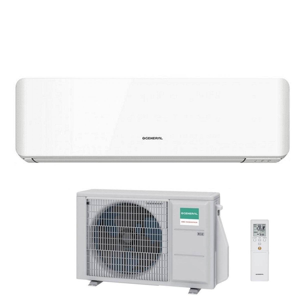 general fujitsu condizionatore general fujitsu inverter serie standard km 12000 btu ashh12kmcg r 32 wi fi integrato