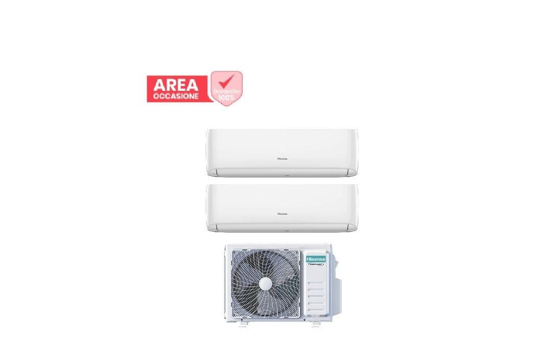 hisense area occasioni 2864 condizionatore dual split hisense hi comfort 99 con 2amw42u4rgc r 32 wi fi integrato