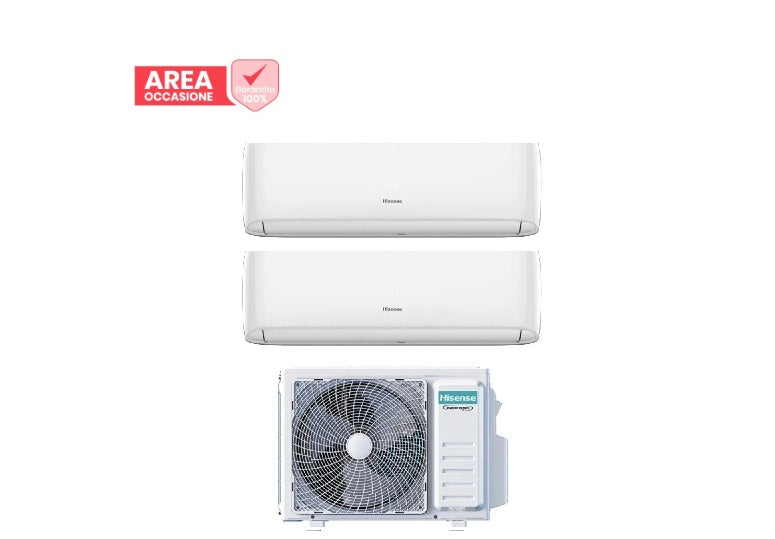 hisense area occasioni 3006 condizionatore dual split hisense hi comfort 912 con 2amw42u4rgc r 32 wi fi integrato
