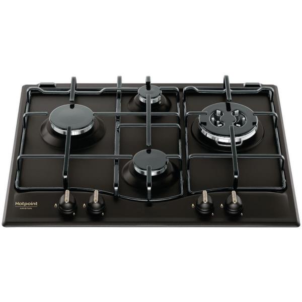hotpoint ariston piano cottura a gas hotpoint ariston pcn 640 t an r ha 4 fuochi l59xp51 f154763 nero ean 8050147547632