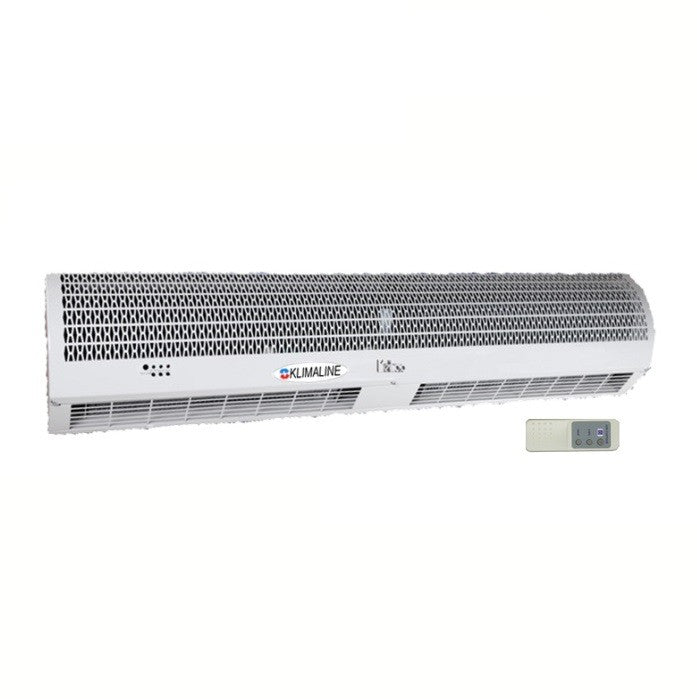 klimaline barriera d aria ad incasso klimaline ecoline 1s 709a da 120 cm 2 velocita con resistenza ad aria calda e telecomando incluso
