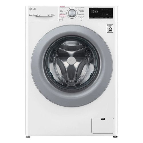 lg lavatrice a carico frontale lg serie v3 7 kg slim f2wv3s7s4e ai dd classe d 1200 giri a85xl60xp475 lavaggio a vapore inverter direct drive