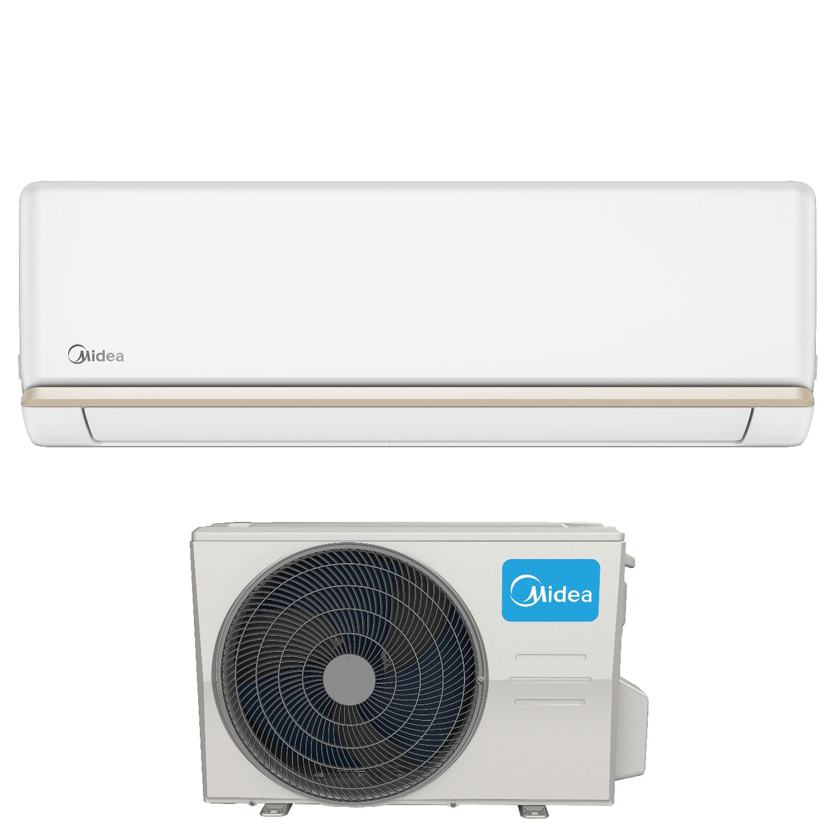 midea climatizzatore condizionatore midea inverter serie flexi 9000 btu msagau 09hrfn8 qrd1gw r 32 aa