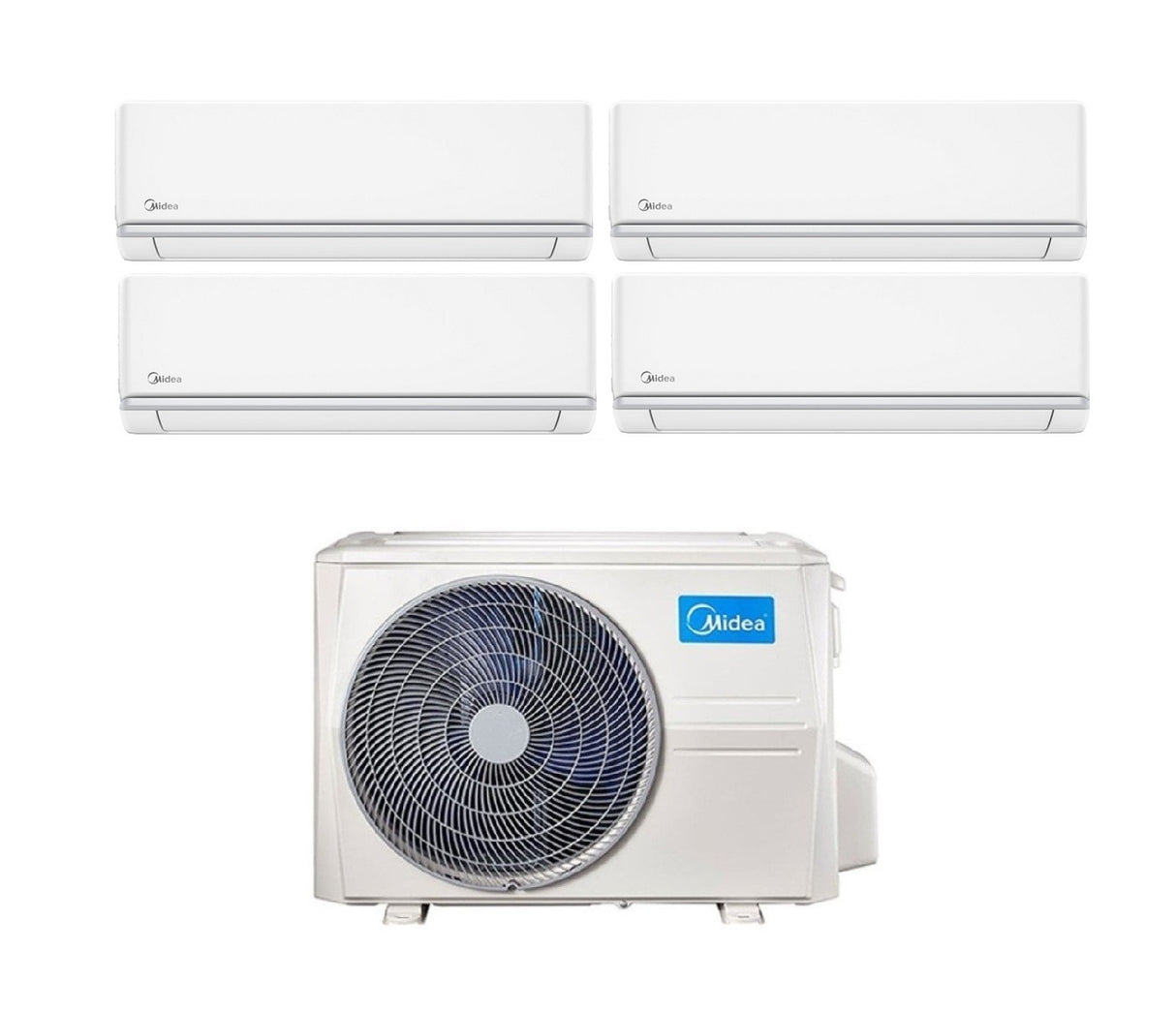 midea condizionatore quadri split midea elegance 12121212 con m4o 36fn8 q r 32 wi fi optional