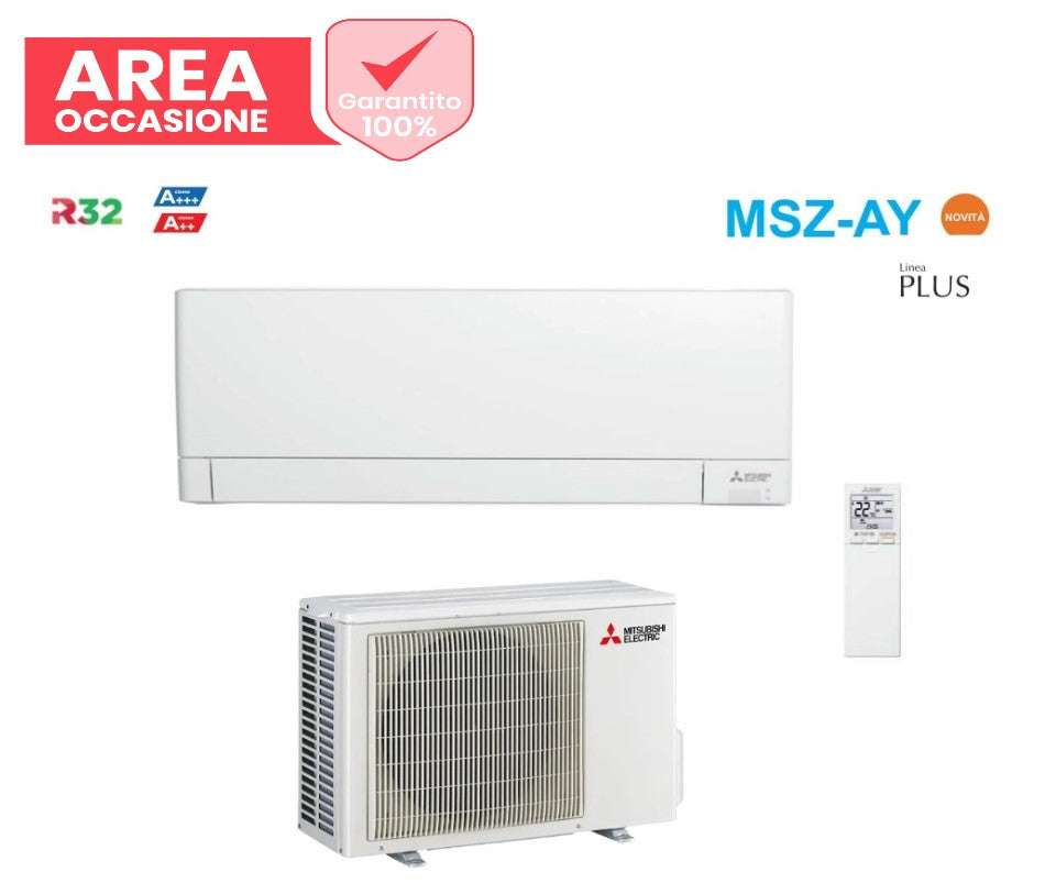 mitsubishi electric area occasioni 2603 climatizzatore condizionatore mitsubishi electric inverter linea plus serie ay 9000 btu msz ay25vgkp r 32 wi fi integrato aa