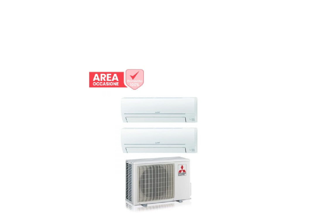 mitsubishi electric area occasioni 3004 condizionatore dual split mitsubishi electric smart msz hr 99 con mxz 2ha40vf r 32 wi fi optional