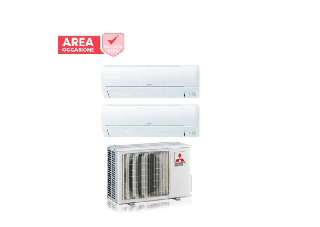 mitsubishi electric area occasioni 3156 condizionatore dual split mitsubishi electric smart msz hr 912 con mxz 2ha50vf r 32 wi fi optional