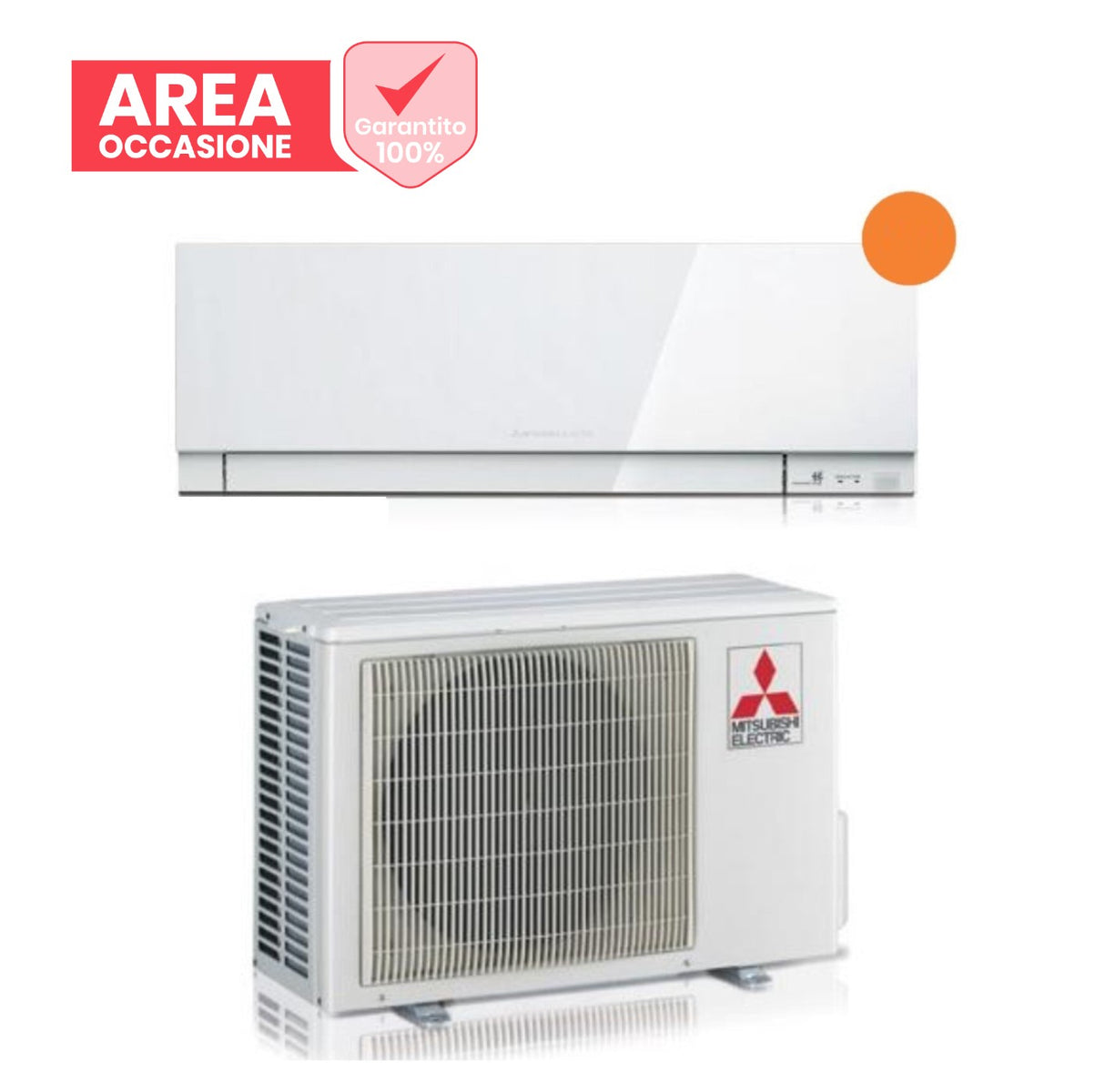 mitsubishi electric area occasioni climatizzatore condizionatore mitsubishi electric inverter kirigamine zen white 15000 btu msz ef42vgkw r 32 wi fi integrato bianco
