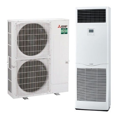 mitsubishi electric climatizzatore condizionatore mitsubishi electric inverter a colonna 42000 btu psa m125ka puz m125yka trifase con comando incluso r 32 wi fi optional classe aa