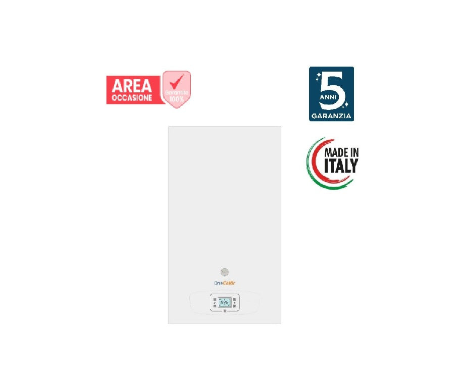 onecalor area occasioni caldaia a condensazione onecalor experience ls 30 metanogpl wifi ready con kit scarico fumi