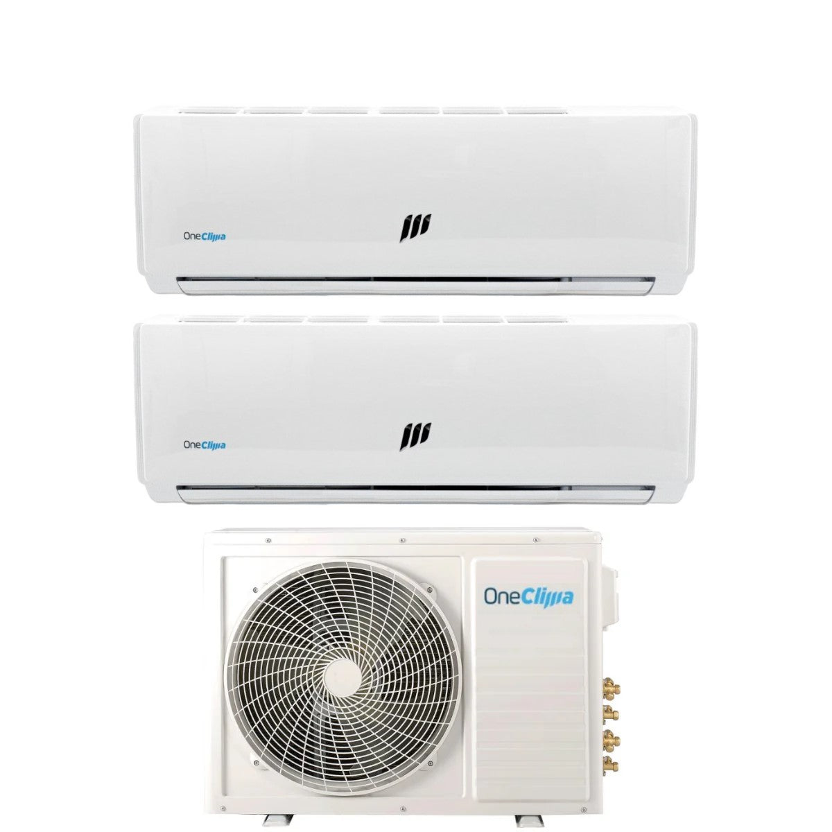 oneclima climatizzatore condizionatore oneclima dual split inverter serie pro 1818 con mlt27x3y24 r 32 wi fi optional 1800018000