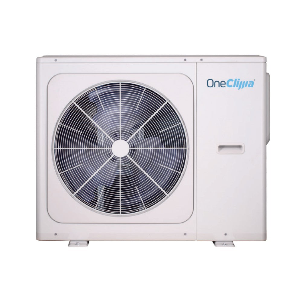 oneclima pompa di calore aria acqua monoblocco inverter oneclima 10 kw airpdc1ph9 r 32 con comando