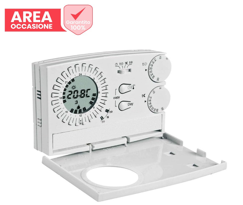 perry electric area occasioni cronotermostato analogico digitale settimanale perry electric da parete serie easy 1cr cr209s