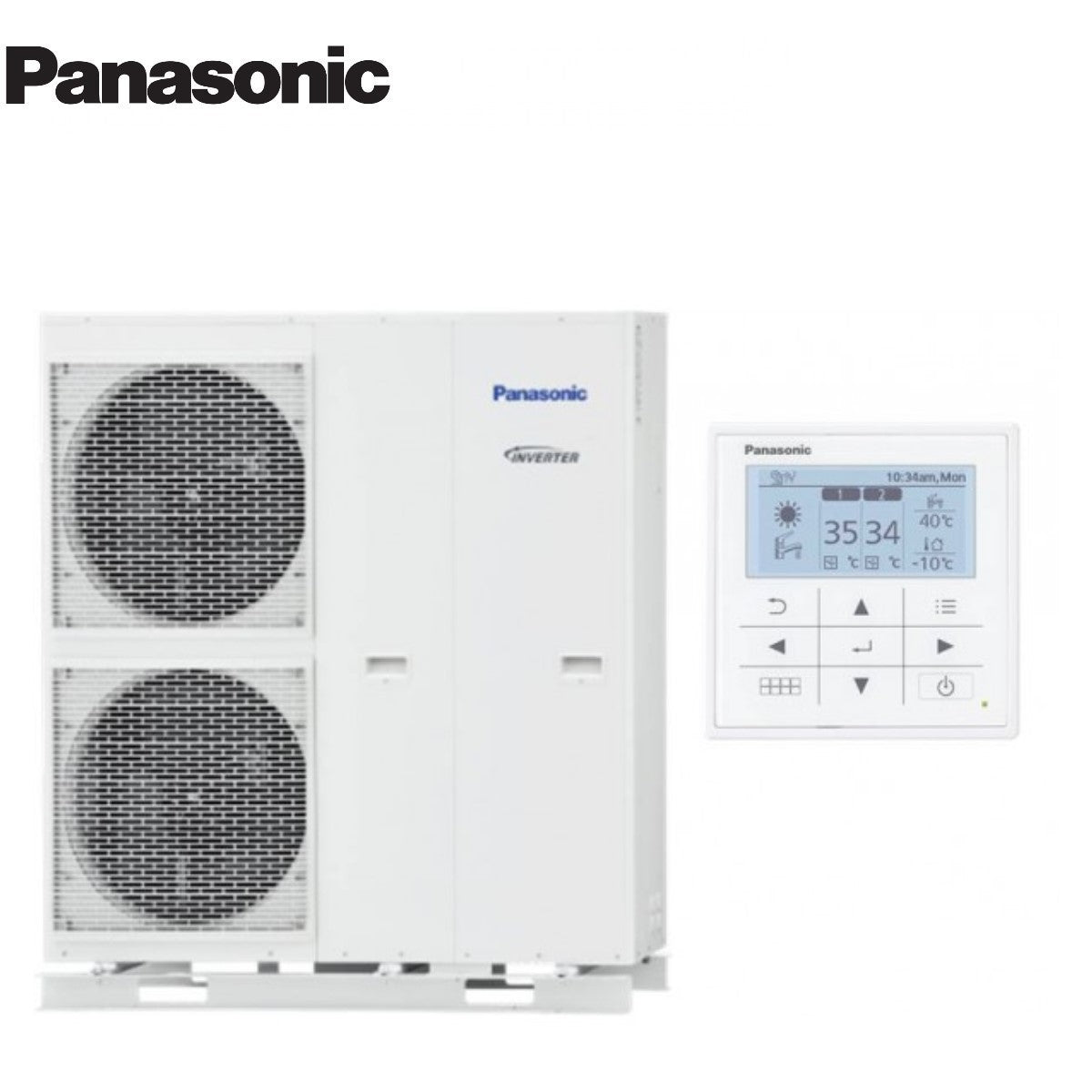 pompa di calore monoblocco panasonic aquarea 12 kw wh mdc12h6e5 r 410 wi fi optional a__