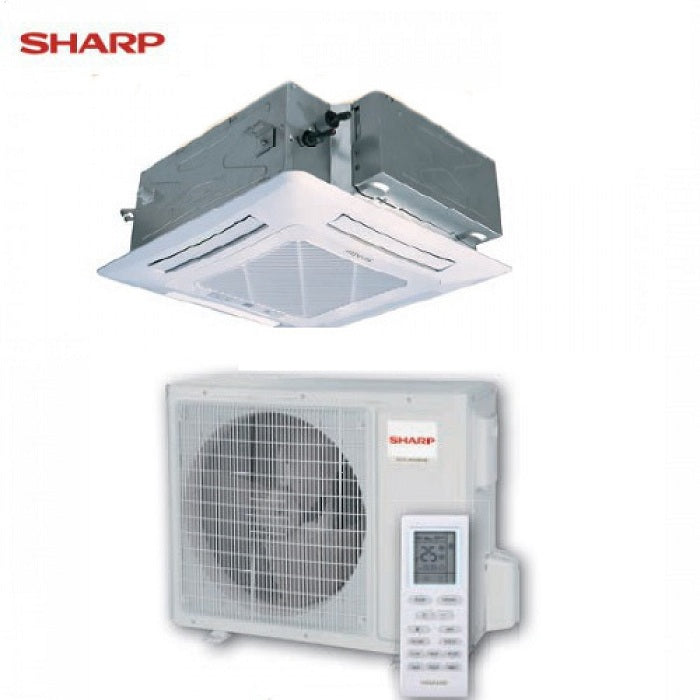 sharp cassetta inverter serie smile curve sr gx x18sr 18000 btu