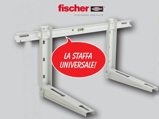 staffa supporto fischer per climatizzatori monosplit da 7000 a 12000 btu klima klik 420x400x780