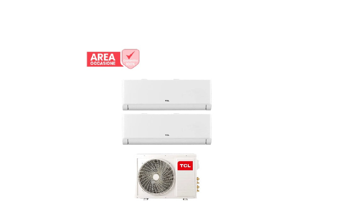 tcl area occasioni 2842 condizionatore dual split tcl breezein 99 con mt1821 r 32 wi fi integrato