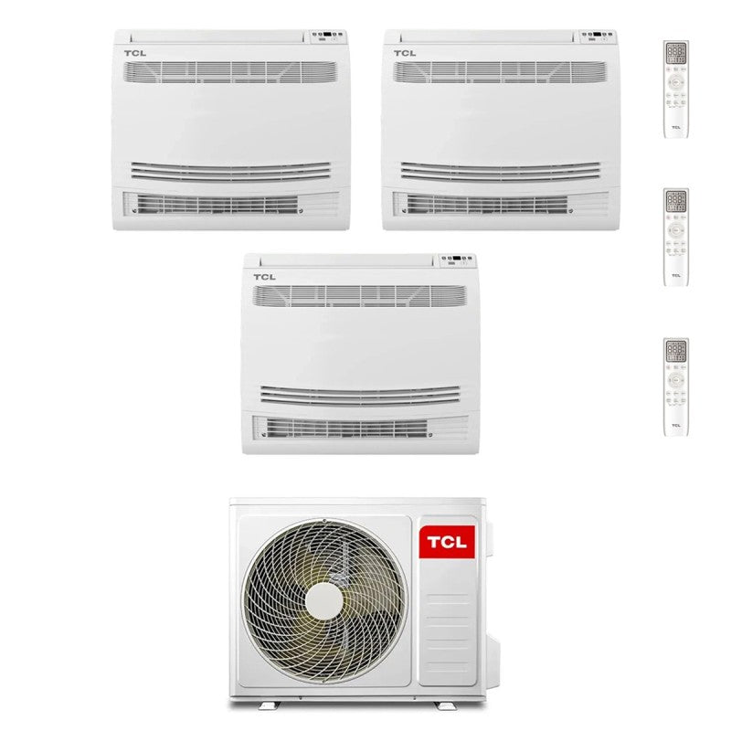 tcl condizionatore tcl trial split inverter console 91218 con mt3240 r 32 wi fi integrato