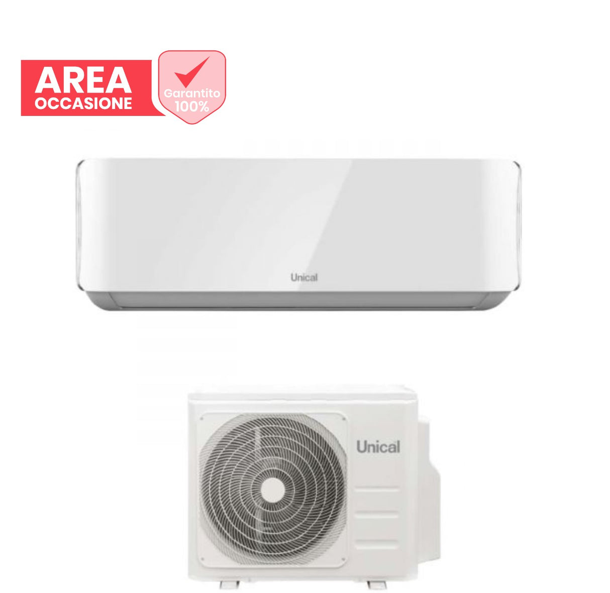 unical area occasioni 2626 climatizzatore condizionatore unical inverter serie air cristal 13000 btu kmun 13h r 32 wi fi optional