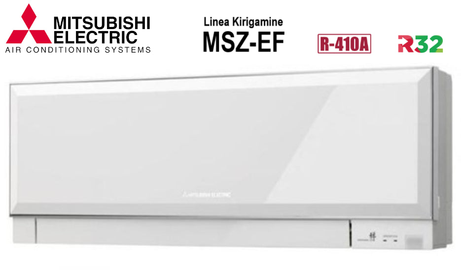 unita interna a parete mitsubishi electric inverter serie kirigamine zen 18000 btu msz ef50vew colore white bianco