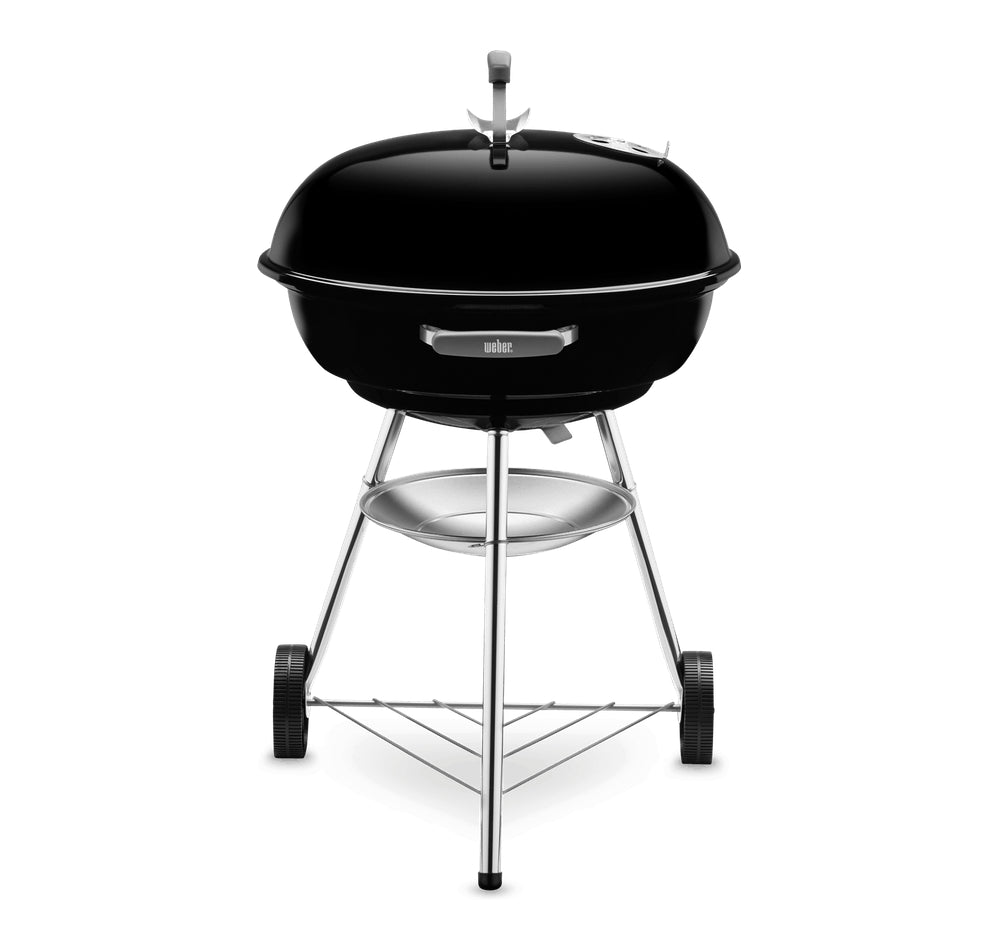 weber barbecue a carbone weber premium conmpact kettle da 57 cm nero