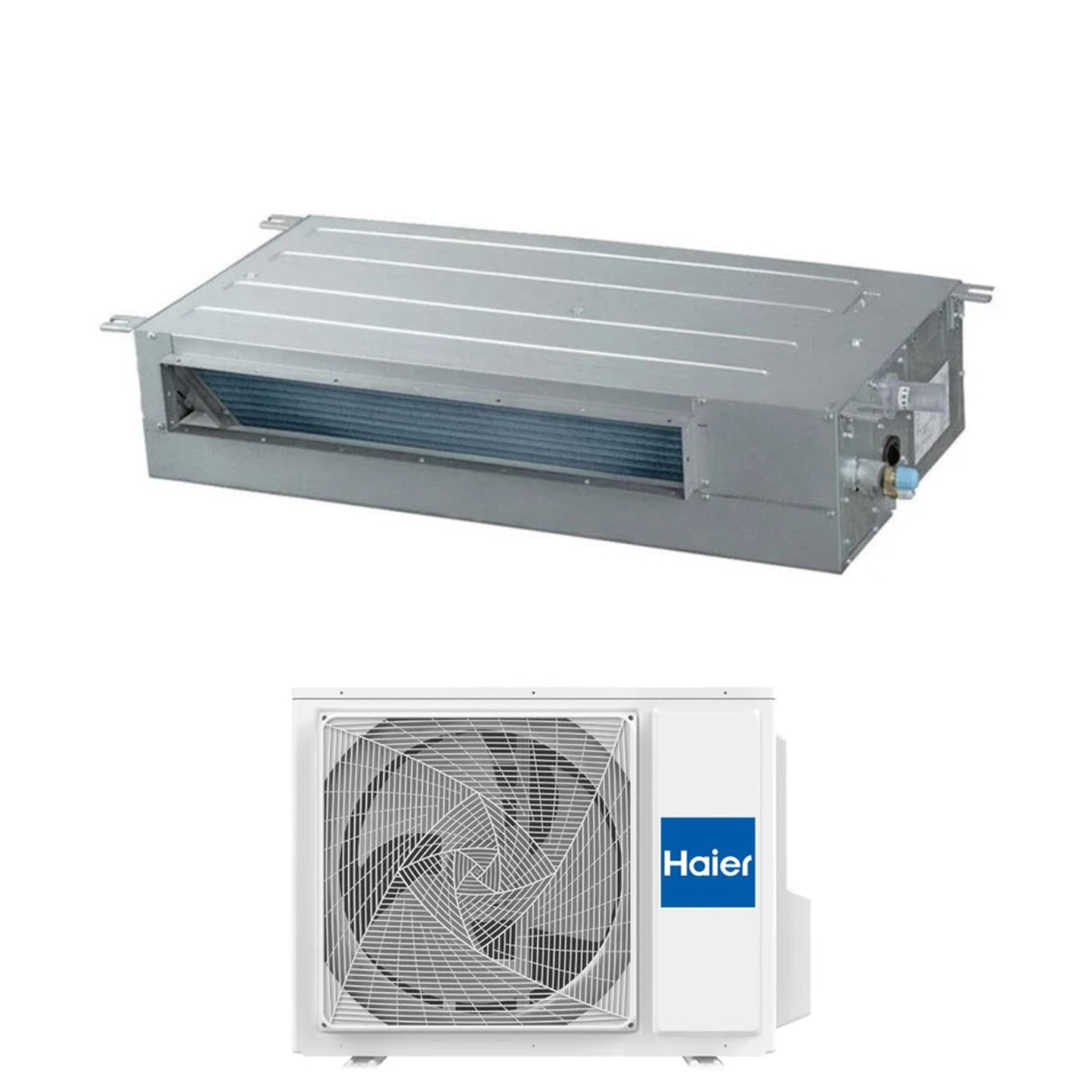 climatizzatore condizionatore haier inverter canalizzato slim bassa prevalenza 24000 btu ad71s2ss1fa r 32 wi fi optional
