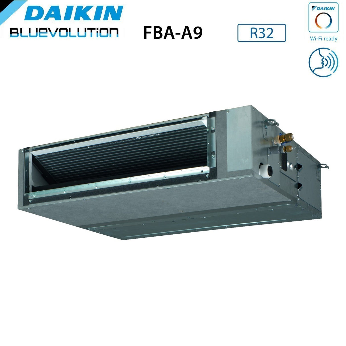 climatizzatore condizionatore daikin bluevolution canalizzato media prevalenza 36000 btu fba100a _ rzasg100mv1 monofase r 32 wi fi optional con comando a filo 5489