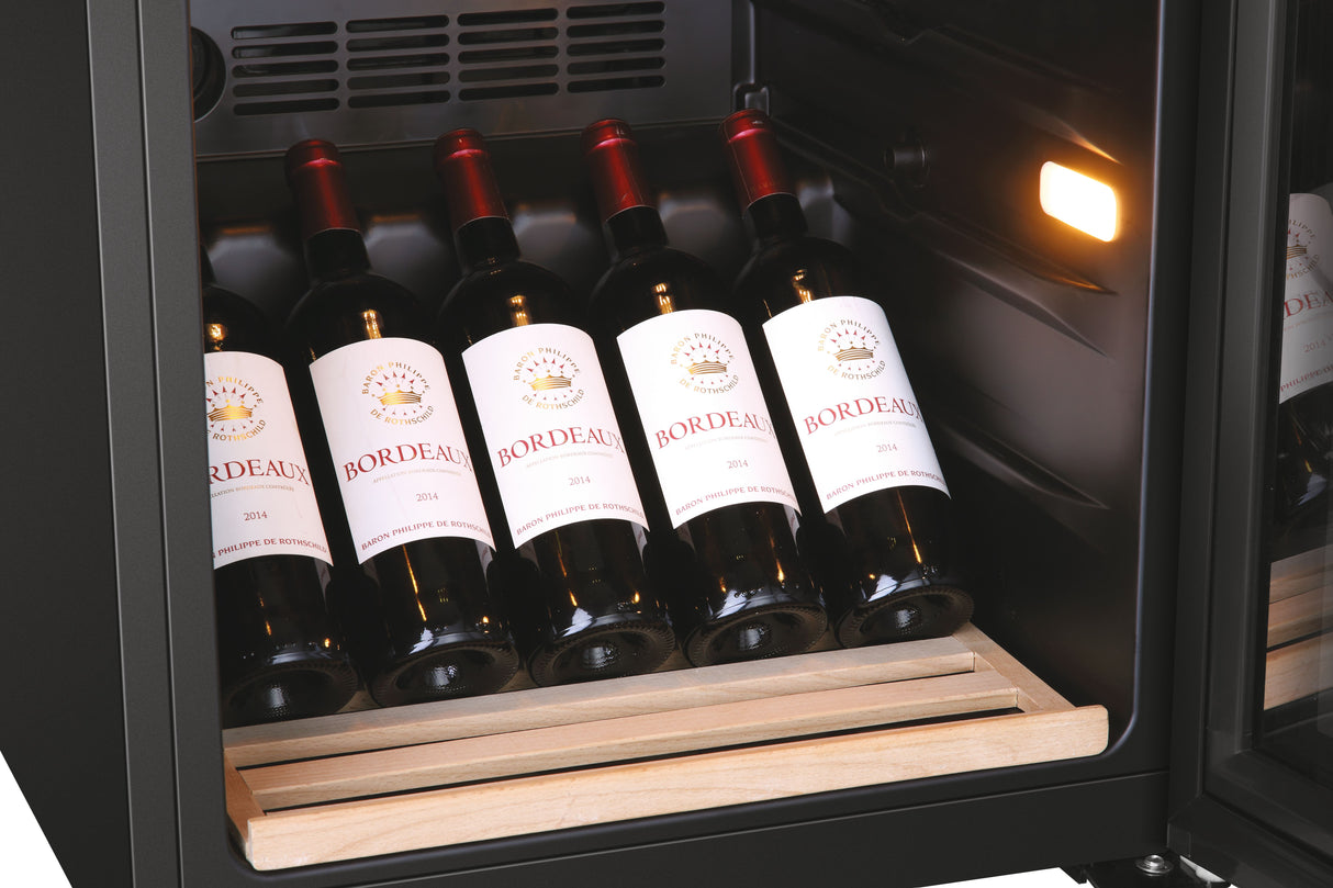 haier cantinetta vino haier wine bank 50 serie 5 hws49ga con compressore libera installazione nero 49 bottiglie ean 6930265399363