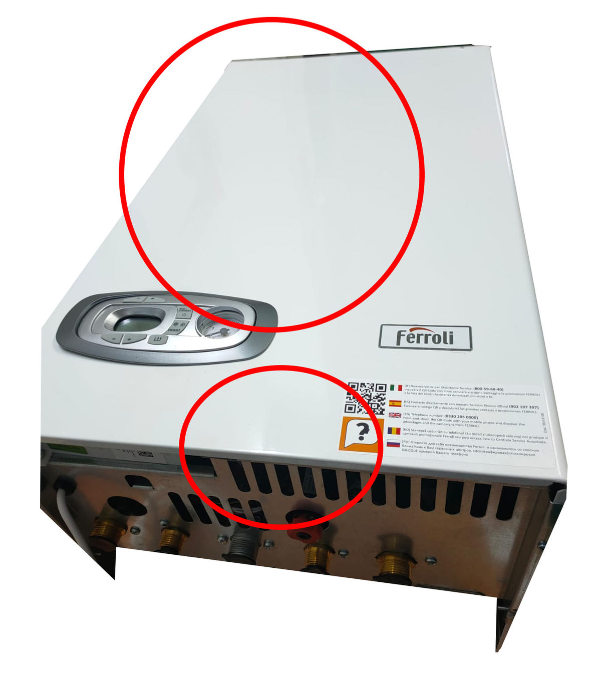 area occasioni caldaia a condensazione ferroli divacondens d plus f24 low nox metano completo di kit scarico fumi coassiale