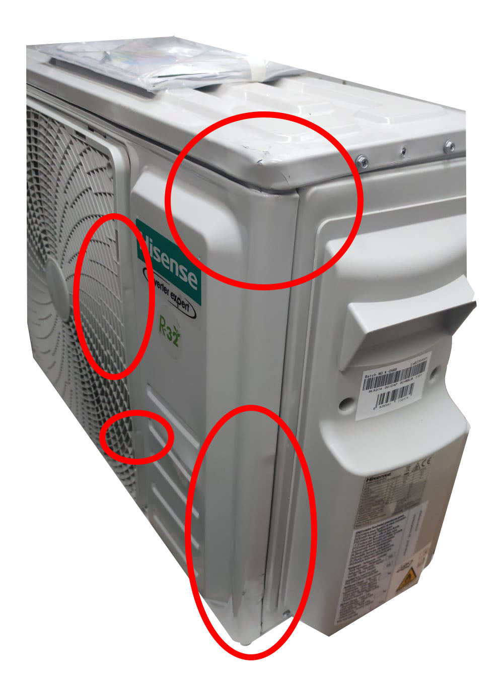 area occasioni climatizzatore condizionatore hisense dual split inverter serie hi comfort 7_12 con 2amw42u4rgc r 32 wi fi integrato 7000_12000 novita 34246