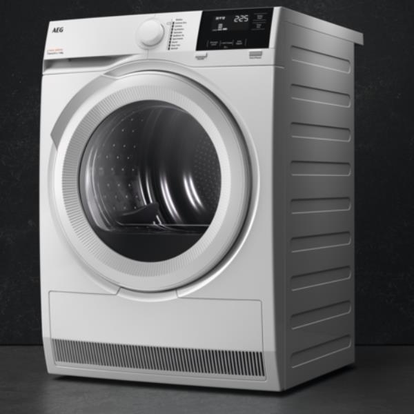 asciugatrice a pompa di calore 8 kg aeg tr7g81ow serie 7000 sensidry okoflow a85xl59 6xp63 8 classe a++