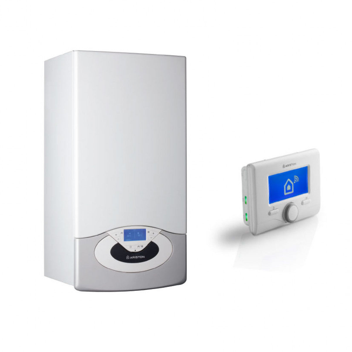 caldaia a gas ariston genus premium net 35 smart wi fi a condensazione completa di kit fumi metano erp