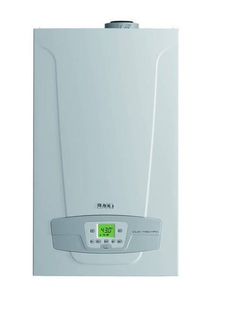 caldaia a gas baxi duo tec max_ 33 ga a condensazione metano completa di kit scarico fumi erp