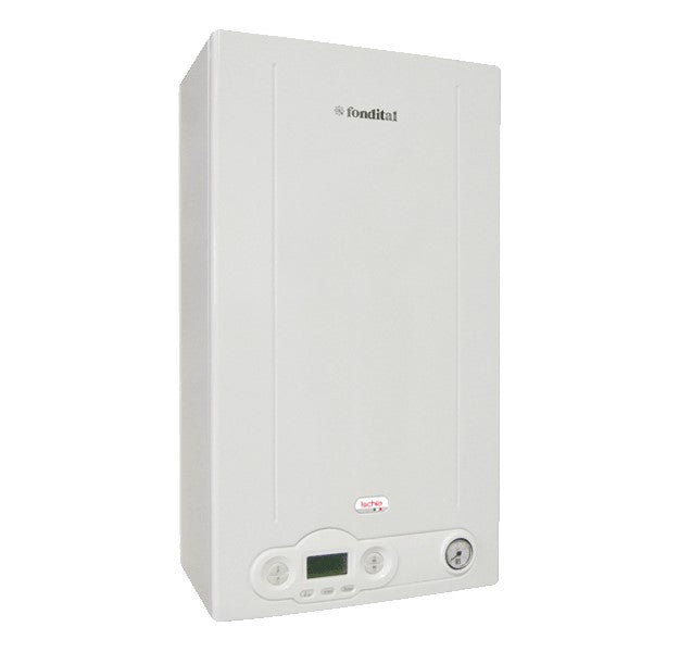 caldaia fondital ischia kc 28 kw a condensazione completa di kit scarico fumi low nox metano kioi02kc28 erp