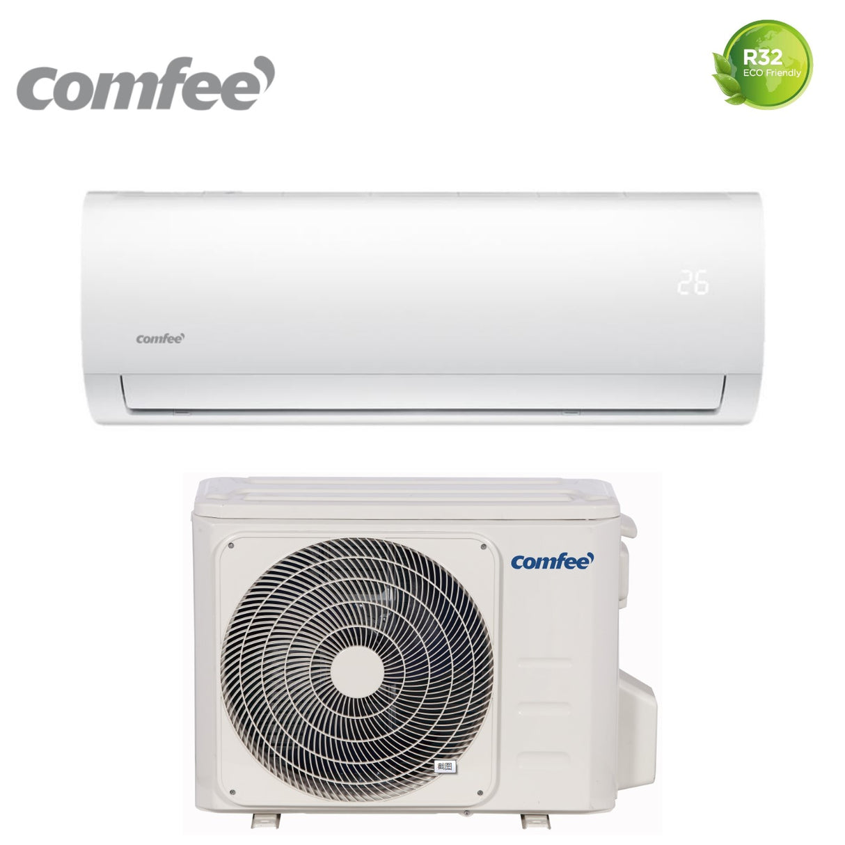 climatizzatore condizionatore comfee inverter serie cf 18000 bu cf cfw18a r 32 wi fi optional classe a__ a_