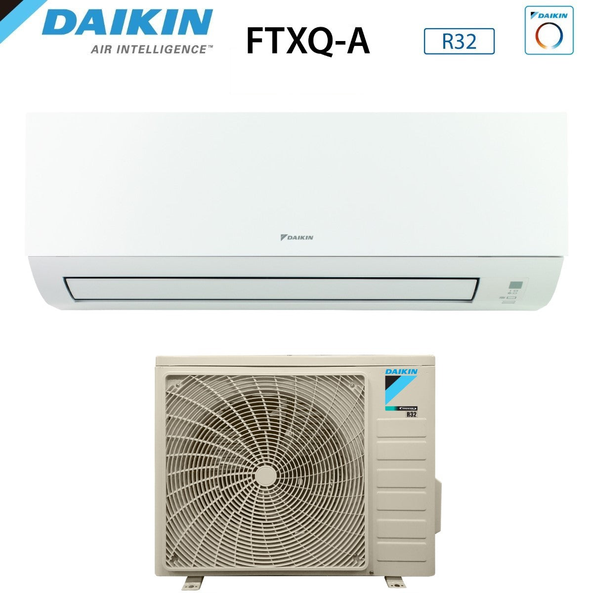 climatizzatore condizionatore daikin bluevolution inverter 12000 btu ftxq25a _ rxq25a r 32 wi fi optional a__ a_