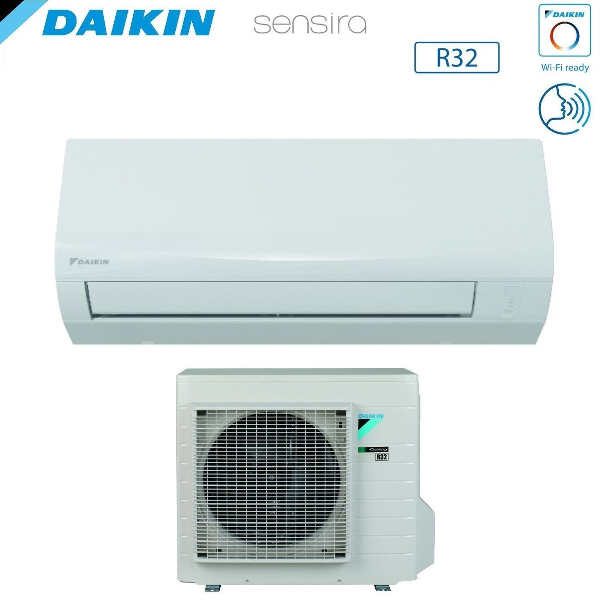 climatizzatore condizionatore daikin inverter serie ecoplus sensira 9000 btu ftxf25e r 32 wi fi optional classe a__ a_