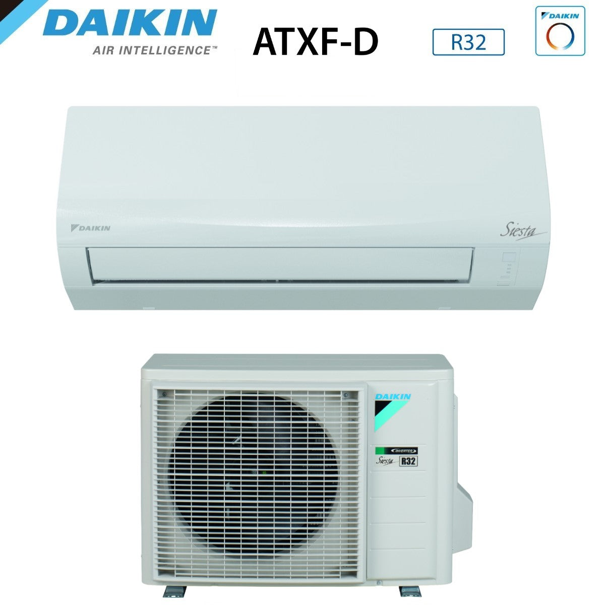 climatizzatore condizionatore daikin inverter serie siesta atxf d 9000 btu atxf25d _ arxf25d r 32 wi fi optional classe a__ a_ novita