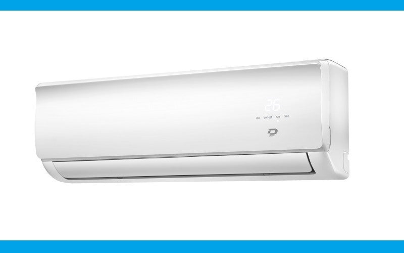 climatizzatore condizionatore diloc dual split inverter serie wall 12_12 con wall out200 classe a__ 12000_12000 wi fi incluso