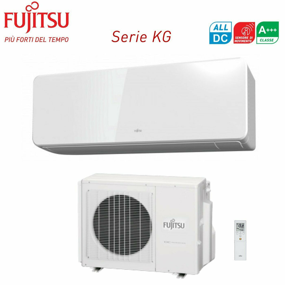 climatizzatore condizionatore fujitsu inverter serie kg 7000 btu asyg07kgte codice 3ngf7145 r 32 wi fi optional classe a___