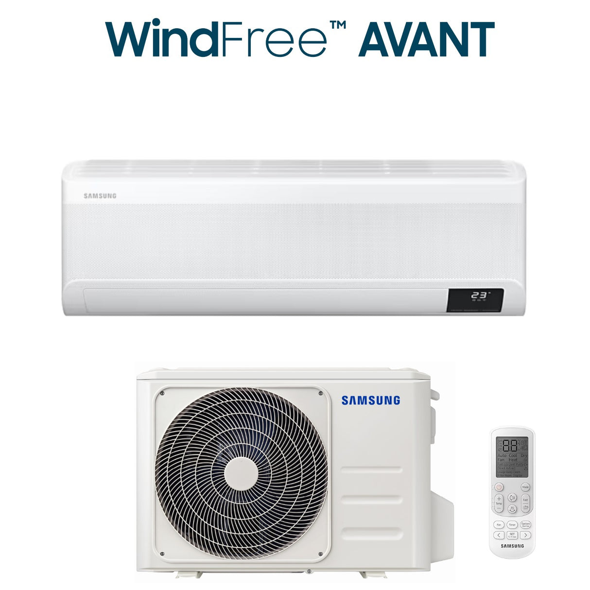 climatizzatore condizionatore inverter samsung serie windfree avant 9000 btu f ar09avt r 32 ar09txeaawk wi fi a__