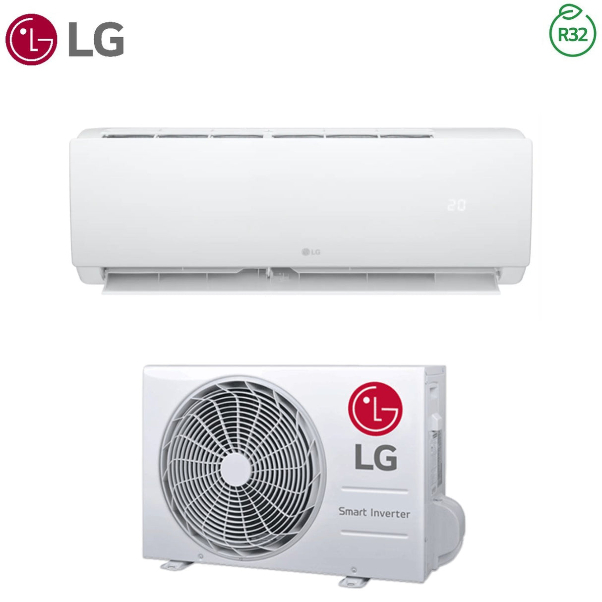 climatizzatore condizionatore lg inverter serie libero 9000 btu w09ti.neu r 32 classe a++ a+