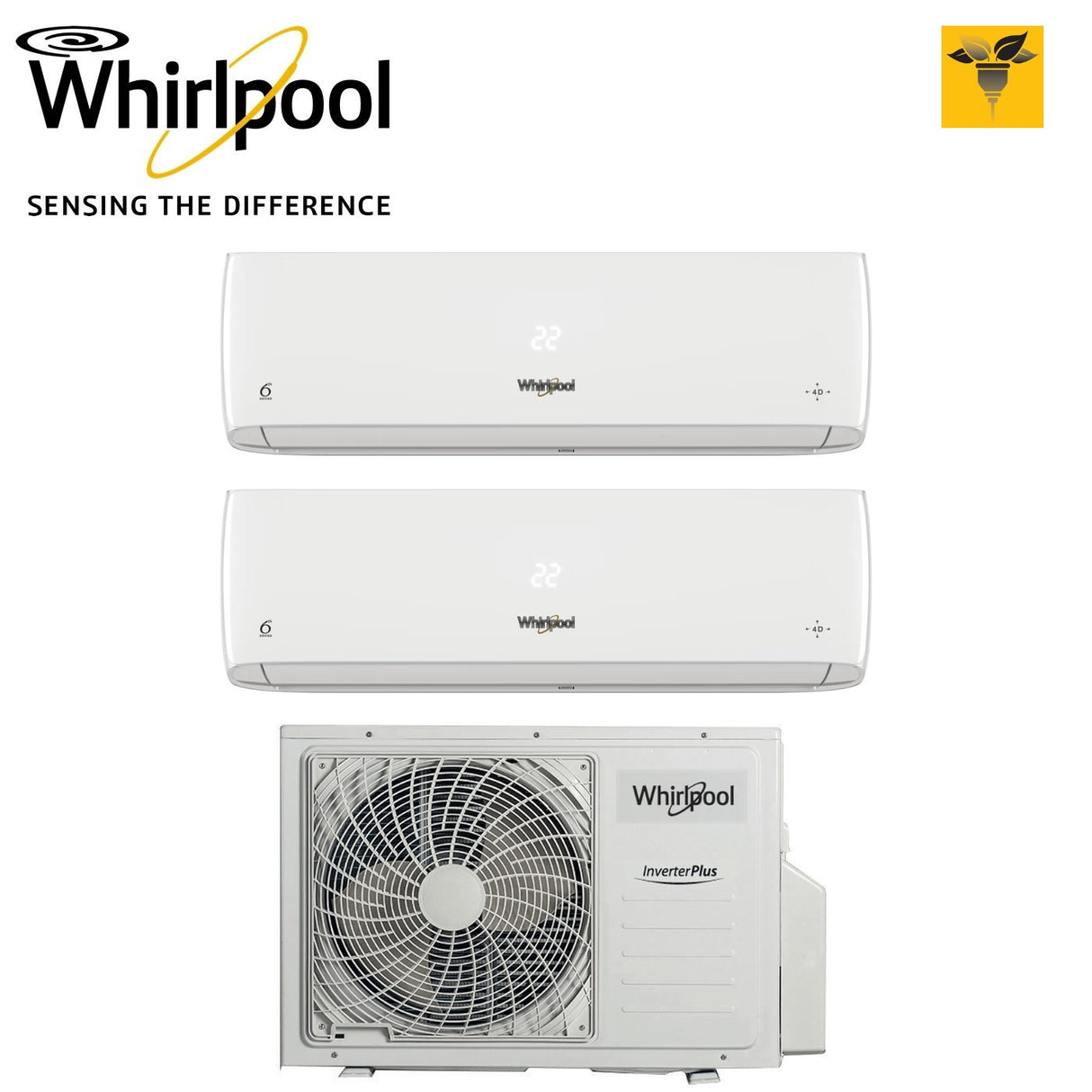 climatizzatore condizionatore whirpool dual split inverter 9_12 wa20odu32 r 32 9000_12000