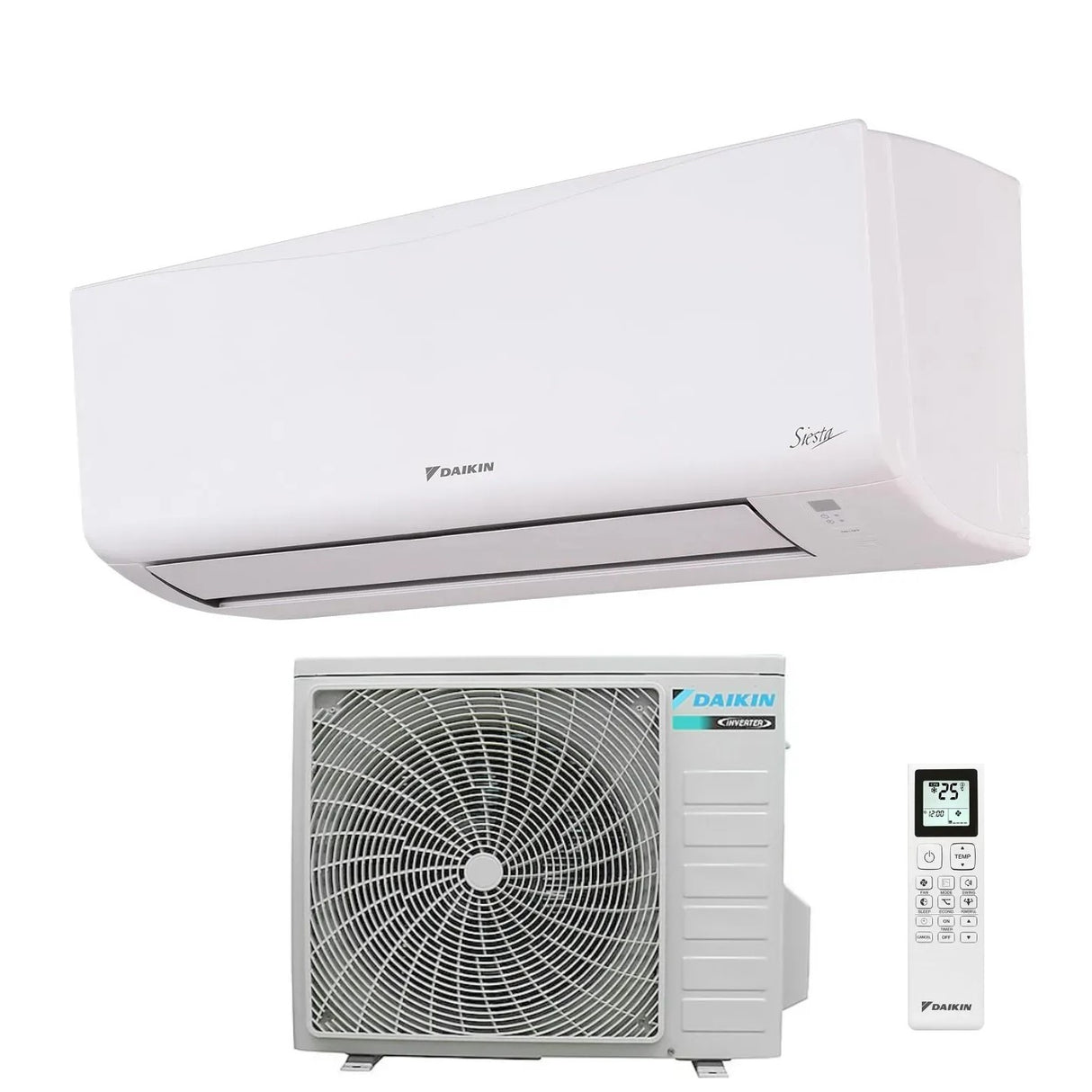 daikin climatizzatore condizionatore daikin siesta 12000 btu atxc35d r 32 wi fi optional